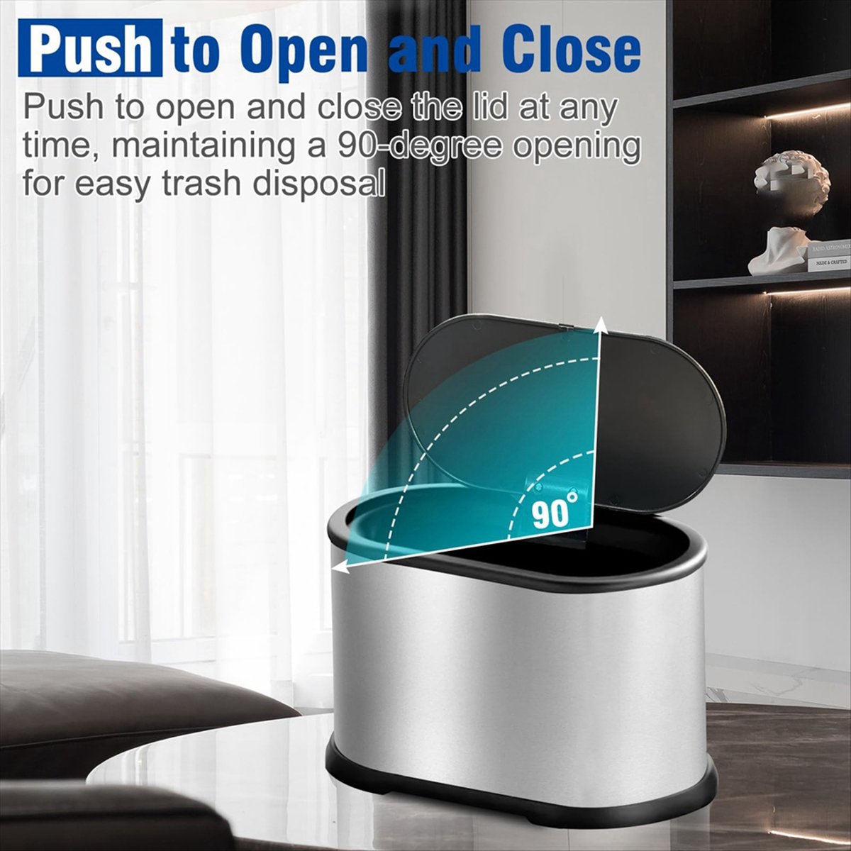 Mini Kosz na Śmieci z Pokrywką – Compost Bin Countertop recenzja i cena